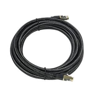 CAT8 kablo Ethernet LAN naylon örgülü kablo yüksek hızlı 40Gbps veri hızı S/FTP çift koruyucu 1M ~ 30M - Product Image 4