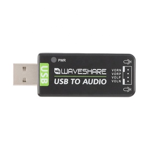 USB to Audio Sound Voice Card Module for <strong>Raspberry</strong> <strong>Pi</strong> 3B Plus 4 4B 8GB/ Jetson Nano B01 A02 <strong>Microphone</strong>/Speaker Playable/Record