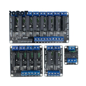 Low Level 5V 1 2 4 8-Kanal-Halbleiterrelaismodul SSR G3MB-202P 240V 2A Ausgang mit resistiver Sicherung für Arduino - Product Image 1