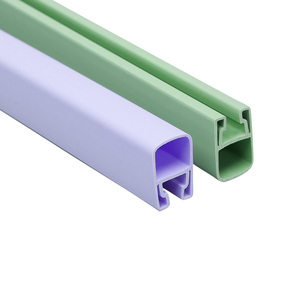 Özel yapılmış ABS PP UPVC Soffit kurulu iç tasarım plastik ekstrüzyon LED profilleri tavan korniş içi boş plastik ekstrüzyon için - Product Image 1