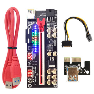 Ver018 Pro Newest Pcie Riser Card 1X to 16X Temperature <strong>Control</strong> USB3.0 Graphics Card <strong>Pci</strong>-e Adapter Cable - Product Image 2