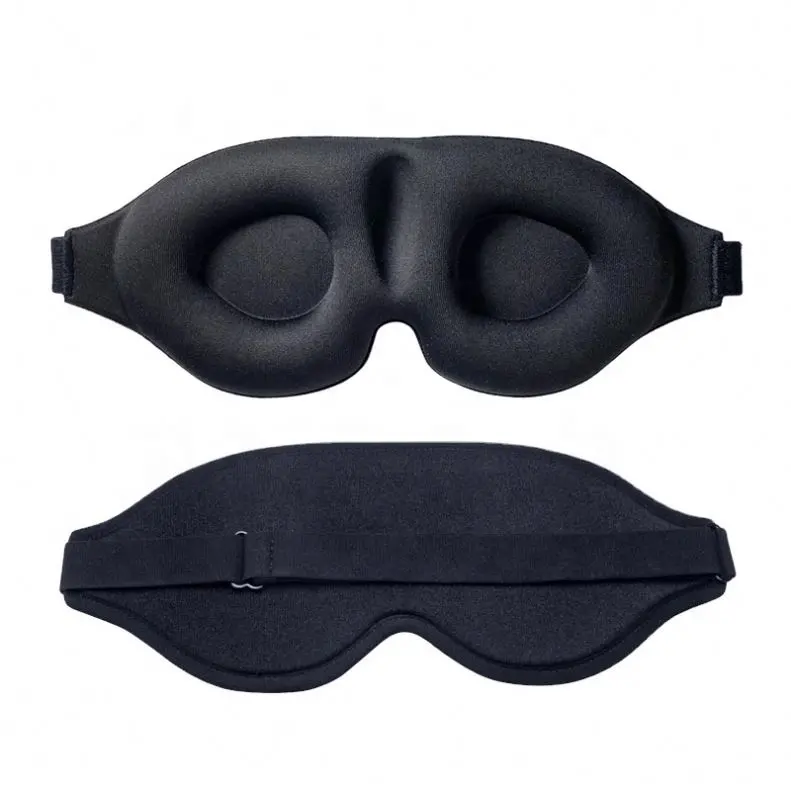 Private Label 3D Contour Eye Mask Comfort Custom Eye Masks Soft Memory Foam Sleep Mask