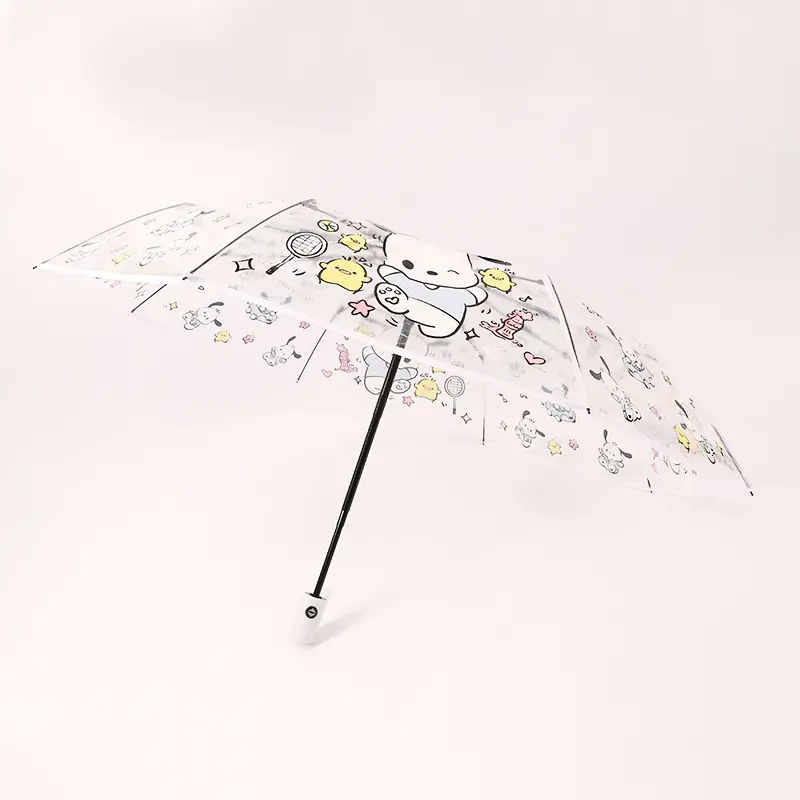 Cinnamoroll payung Anti Uv tabir surya kartun Kuromi payung lipat otomatis melodi cerah dan hujan payung fungsi ganda