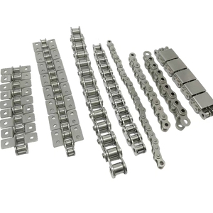 08B 10B Conveyor <strong>Chain</strong> with A1 A2 K1 K2 Attachment High Strength Wear Resistance for Industrial Automation - Product Image 2