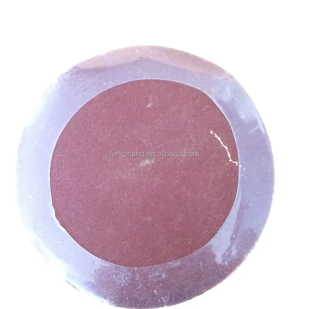Alüminyum oksit aşındırıcı kağıt rulo için kanca ve döngü fastener disk/PSA disk