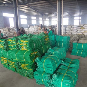 Fogo prova HDPE construção detritos rede de segurança do andaime para construção