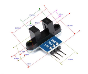 Modulo sensore di velocità intelligente auto codice conteggio del disco con indicatore luminoso modulo di misurazione intelligente della velocità dell'auto