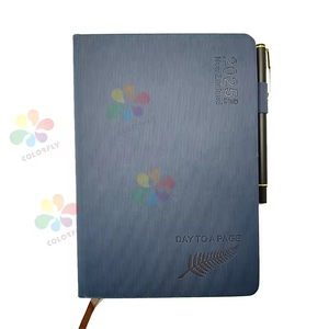 Venta al por mayor personalizado A5 con correa elástica PU diario cuaderno impreso marca Logo diario Bloc cuaderno de notas de cuero PU