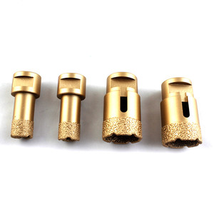 HIZAR Vacuum Brazed Diamond <strong>Core</strong> <strong>Drill</strong> Bit for Drilling for Granite Marble and Concrete