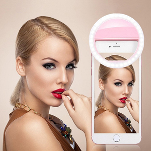 With Clip Selfie LED Ring <strong>Flash</strong> Fill Light <strong>Camera</strong> for Cell Phone IPhone13 Plus Smartphone 36LED Rechargeable - Product Image 5