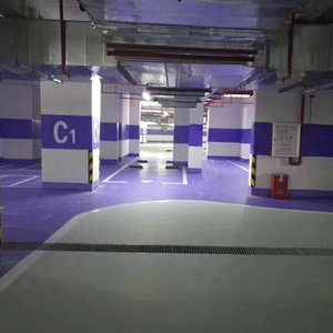 3d彩砂车库固体应用工业金属水性环氧地坪涂料涂料防滑 - Product Image 4