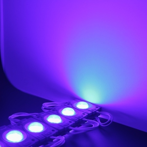 LED COB modülü 2W IP65 Kare 12V Enjeksiyon PVC açık hava modülü Tabela IÇIN Blister kelimeler tek lens cob modülü şeffaf lens - Product Image 6