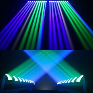 Kinusdjs-Arandela de pared de haz DMX para escenario, barra de luz estroboscópica de matriz Led, láser DJ Disco Lives, concierto 4 en 1, luces con cabezal móvil RGBW - Product Image 2