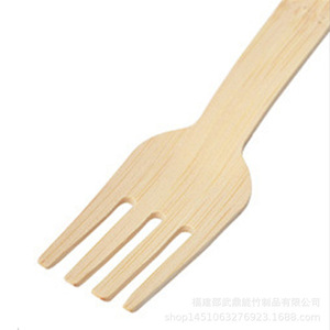 Bamboo Cutlery Set Knife Fork Spoon Single Use Cutlery One Time Use Dinner <strong>Ware</strong> Table <strong>Ware</strong> - Product Image 4