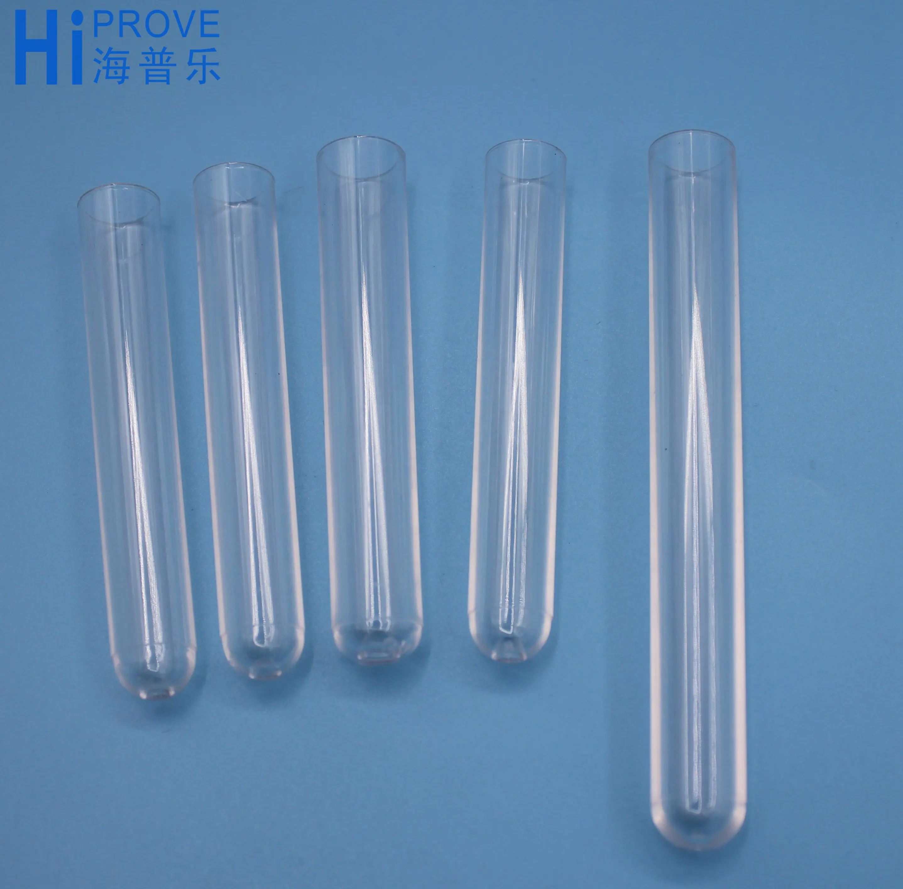 Tubo de ensayo de vidrio y plástico para laboratorio, tubo de ensayo de 13x75mm, barato