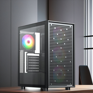 <strong>Custom</strong> Mid-Tower PC Case ATX MATX Gamer <strong>Computer</strong> Cabinet With Efficient Airflow for High-Performance Gaming <strong>Builds</strong> - Product Image 1