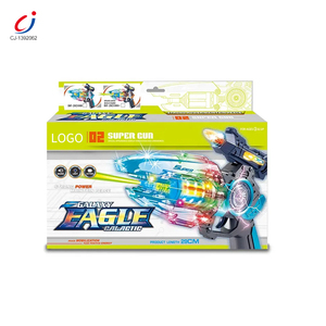 Chengji Boy Play Electronic Flash <strong>Toy</strong> <strong>Gun</strong> Plastic <strong>Bo</strong> Sound Light Battery Operated Electrical <strong>Toy</strong> <strong>Gun</strong> with Flash - Product Image 6
