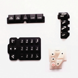 Retroiluminación LED personalizada con teclado de silicona, goma - Product Image 1