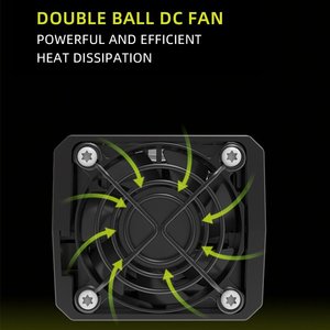 Dikam 1.8นิ้วออโต้เมตริกซ์30W สำหรับรถยนต์, 60000lm เมตริกซ์แบบไบแอลอีดีไฟหน้า LED - Product Image 3
