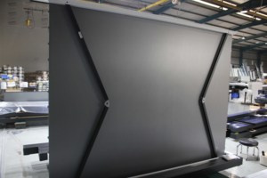 Pantalla de proyección ALR Wupro/OEM de 100 pulgadas 3D 4K UHD 16:9, pantalla de proyector de elevación de suelo eléctrica motorizada antiluz en stock en la UE - Product Image 5