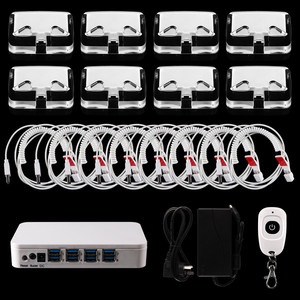 4/6/8/10 USB端口手机显示屏支架安全系统防盗解决方案 - Product Image 5