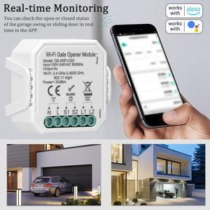 Tuya Relay <strong>Control</strong> Module Wifi Switch Mini Gate Opener Module