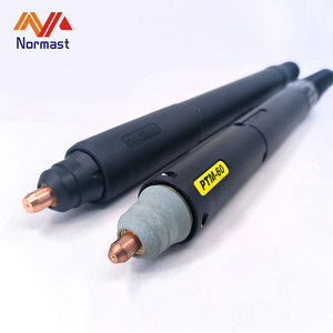 Đầu cắt <span class=keywords><strong>plasma</strong></span> CNC làm mát bằng khí PTM60, thân đèn pin thẳng, đầu hồ quang dẫn hướng 60Amp - Product Image 1