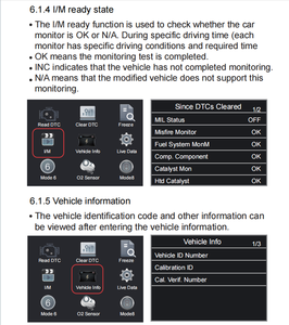 Color Screen OBD II Code Reader Diagnostic Tool for All Cars Which Support OBD II Protocols Read Fault Codes Model: T301 - Product Image 6