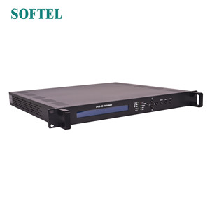 Modulador Digital SOFTEL 4 Entradas ASl IP(100M) Entrada de señal Modulador IPTV Modulador DVB S2