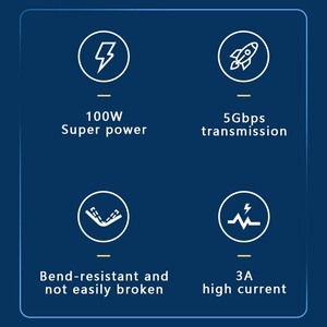 Customized Right Angle Design 16ft 3M 6M 5M 20V 60W 3A <strong>USB</strong> <strong>3</strong>.2 Gen <strong>1</strong> <strong>Type</strong> C to <strong>USB</strong> C <strong>3</strong>.<strong>1</strong> VR Headset Cables for VR Link Cable