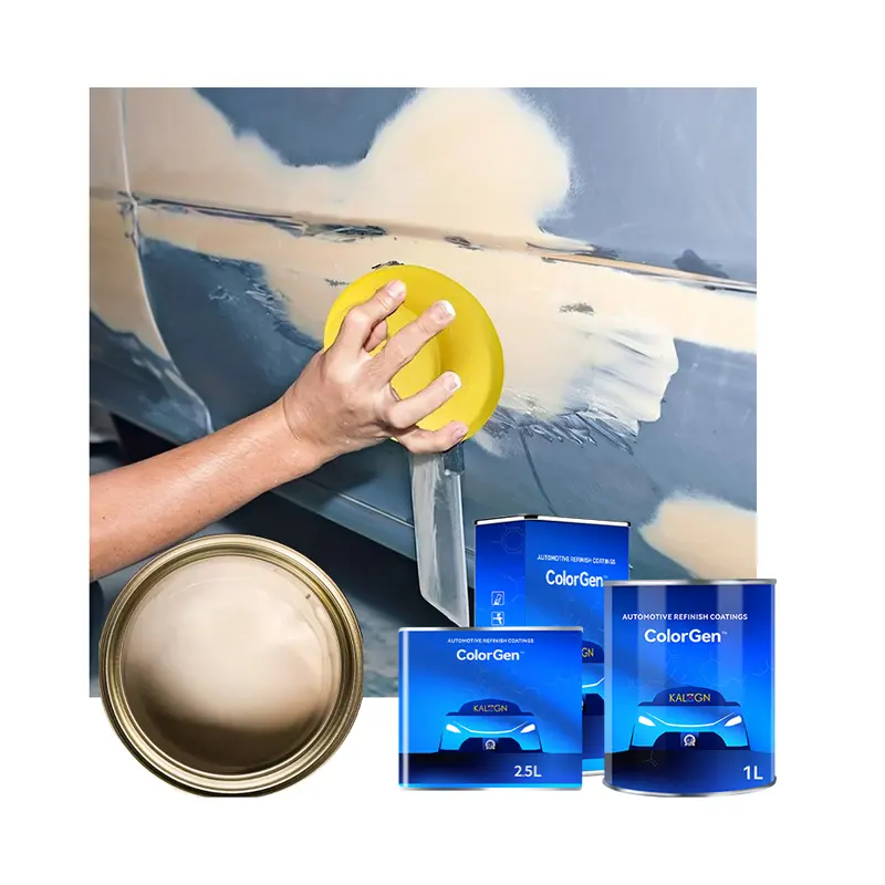 Masilla polivinílica de poliéster de buena adherencia de relleno automotriz para fabricante de pintura de coche