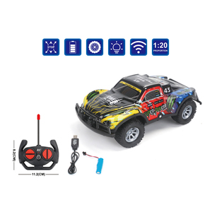 New Flashing <strong>RC</strong> <strong>Car</strong> <strong>Light</strong> up Remote Control Off-road Vehicle Cheap <strong>4CH</strong> Radio Control <strong>Car</strong> Toys for Boys - Product Image 5