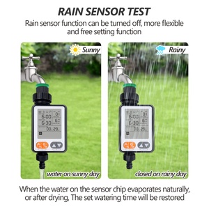 Display LCD automatico timer acqua interruttore interruttore a spruzzo cortile serra casa giardino irrigazione timer temporizzazione irrigazione - Product Image 4