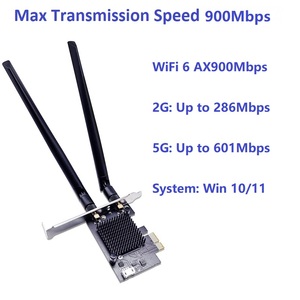 Nuova scheda di rete PCIe adattatore Wireless scheda Ethernet Wifi Blue Tooth adattatore di rete PCI Express per Computer Desktop - Product Image 3