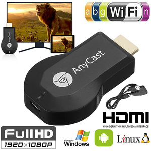 M9 Plus M2 M4 Anycast Wifiディスプレイドングル2.4GHz1080PワイヤレスAndroidテレビボックスディスプレイMiracastDLNA Airplay Anycast Chrome - Product Image 6