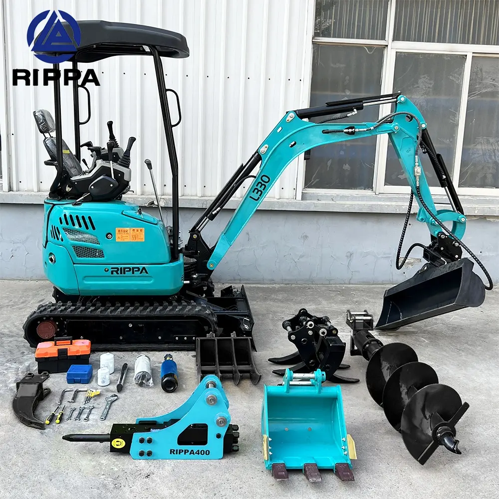 Moteur chinois CE EURO5 Epa nouvelle chenille Mini pelle pelleteuse mini excavadora escavator pelle minibagger minibagr