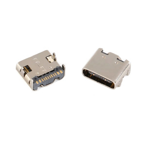 ซ็อกเก็ตตัวเมียชนิด C แบบพื้นผิวเต้ารับ USB-3.1ความละเอียดสูง16P 4พินคงที่สองทิศทาง - Product Image 1