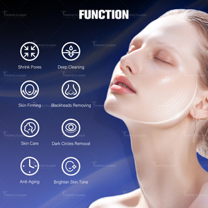 Perfectlaser 10 trong 1 Hydra dermabrasion máy thu nhỏ lỗ chân lông làm sạch sâu mặt nâng Hydro oxy máy bay phản lực vẻ đẹp thiết bị giá - Product Image 2