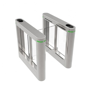 RFID Optical Access Control System Automatischer Sicherheits eingang Swing Barrier Gates Drehkreuz Zum Verkauf - Product Image 1