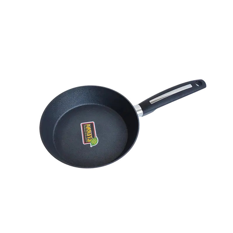 Nonstick Deep Frying Pan Saute Pan With Ergonomic Handle PFOA Free Eterna Coating Nonstick Egg Skillet