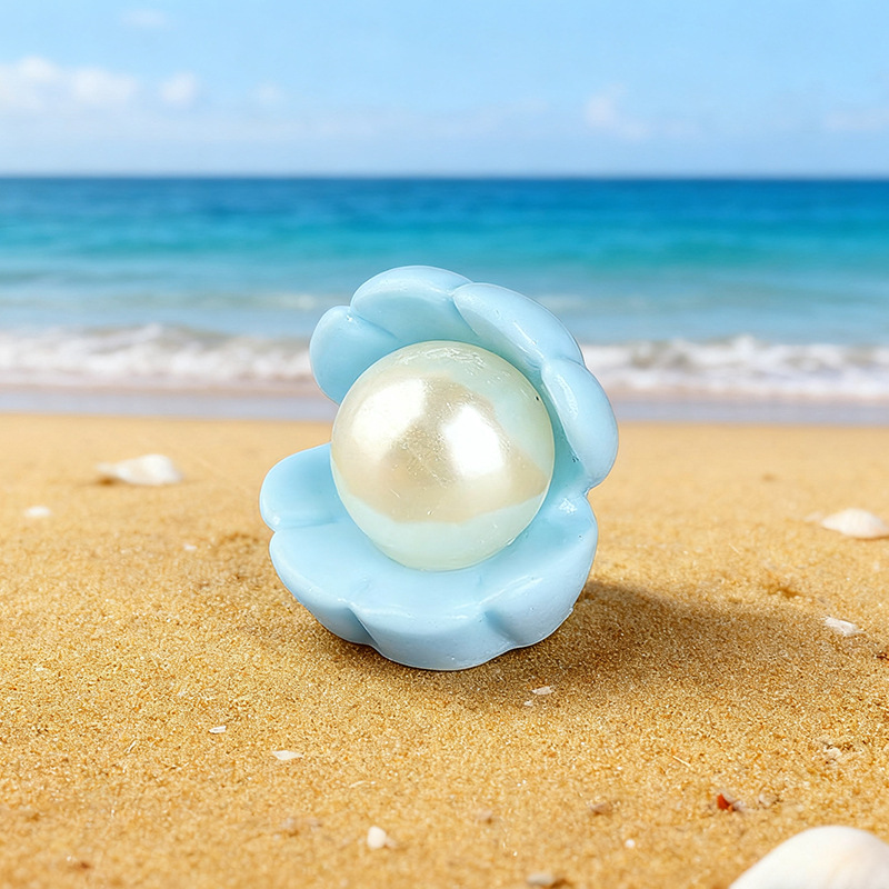 Coquille de perle bleue