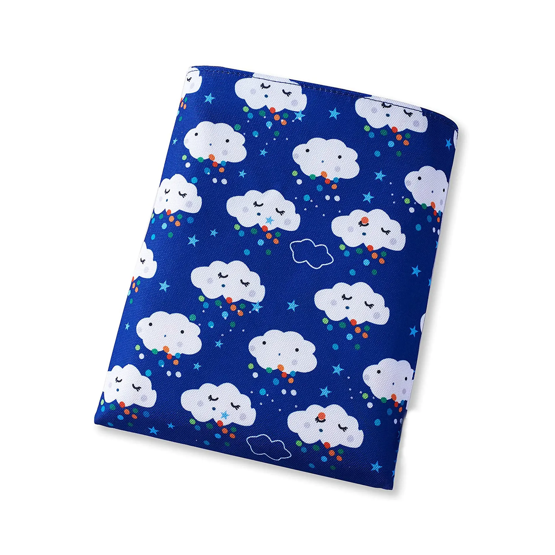 Portable book cover pouch sublimation printing cute book pad protector sleeve bag