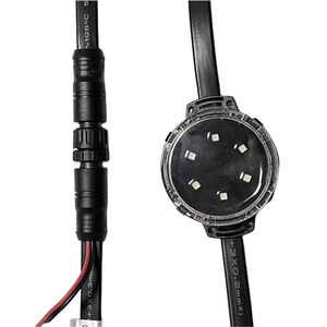 IP67 עמיד למים DC24V DMX512 <span class=keywords><strong>LED</strong></span> פיקסל אור Rgb נקודת DMX512 פיקסל <span class=keywords><strong>Led</strong></span> נקודת אורות