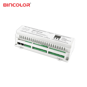 BC-640-DIN 40CH 24V DC DMX512 Controller RGB RGBW DMX Decoder 120A DIN-RAIL DMX Decoder - Product Image 2