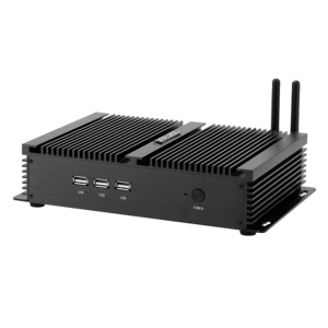 ファンレス組み込み産業用コンピューターミニデスクトップ産業用PCRS232 Intel Core i3 i5 i7 for CNC System Control PC - Product Image 2