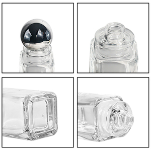Low Moq 30ml 50ml 100ml Small Empty clear <strong>Oval</strong> <strong>Perfume</strong> Spray Bottle Glass Atomizer <strong>Perfume</strong> Set Empty Container with Box - Product Image 3