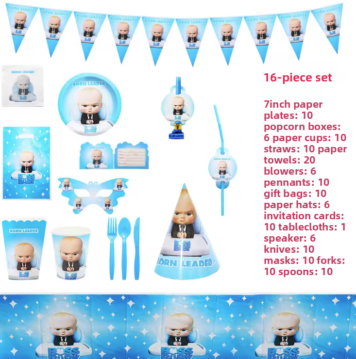 Ensemble petit patron 16 pièces