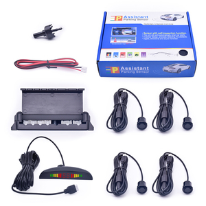 Sistema de sensor de aparcamiento universal para coche, sensor de aparcamiento inverso, caja de color, cámara impermeable DC 12V,DC 12V 4W - Product Image 1