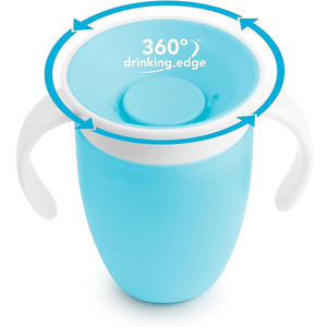 Training <strong>Cup</strong> for 6 Month and up Baby 360 Trainer Sippy <strong>Cup</strong> with Handles Spill Proof