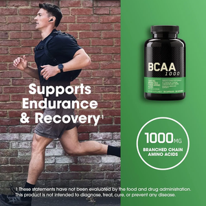 Capsules <span class=keywords><strong>BCAA</strong></span> en marque blanche OEM, 60 capsules/flacon, compatibles cétogène, acides aminés essentiels à chaîne ramifiée pour adultes - Product Image 3